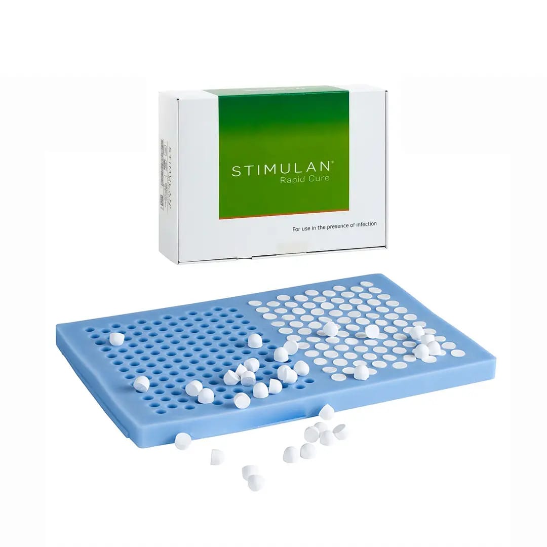 Kit de sulfato de calcio Stimulan con molde y perlas preparadas para liberación local de antibiótico